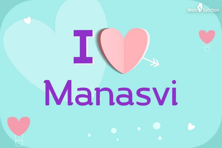 I Love Manasvi Wallpaper