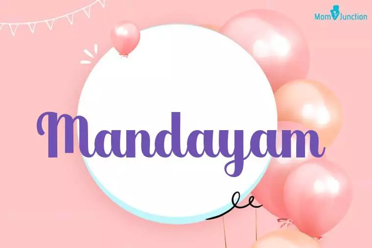 Mandayam Birthday Wallpaper