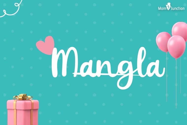 Mangla Birthday Wallpaper