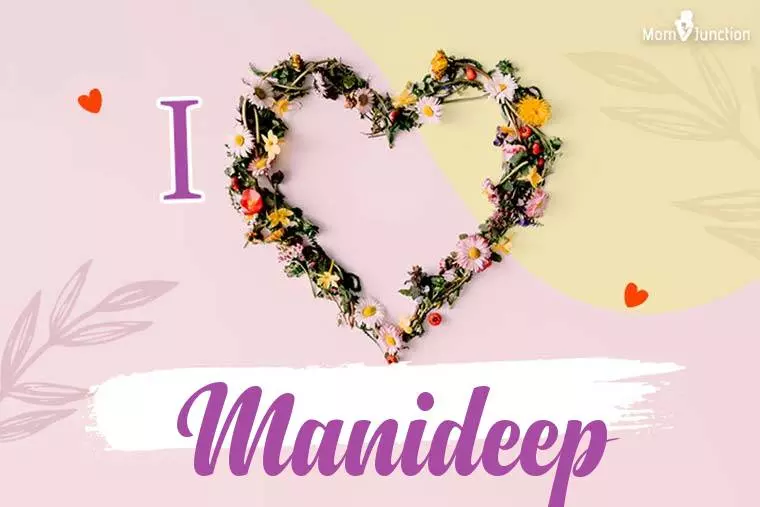 I Love Manideep Wallpaper