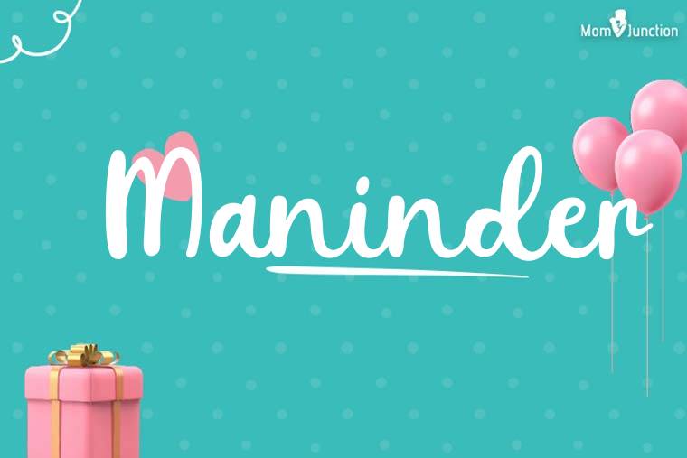 Maninder Birthday Wallpaper