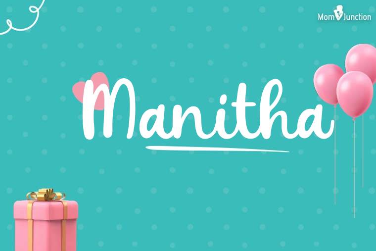 Manitha Birthday Wallpaper