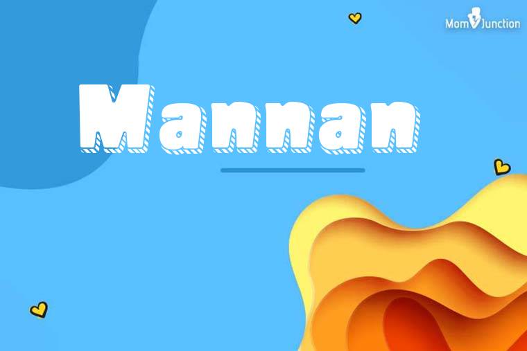 Mannan 3D Wallpaper