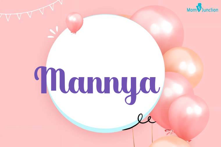 Mannya Birthday Wallpaper