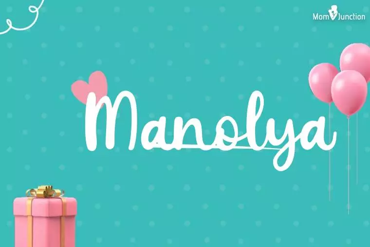 Manolya Birthday Wallpaper