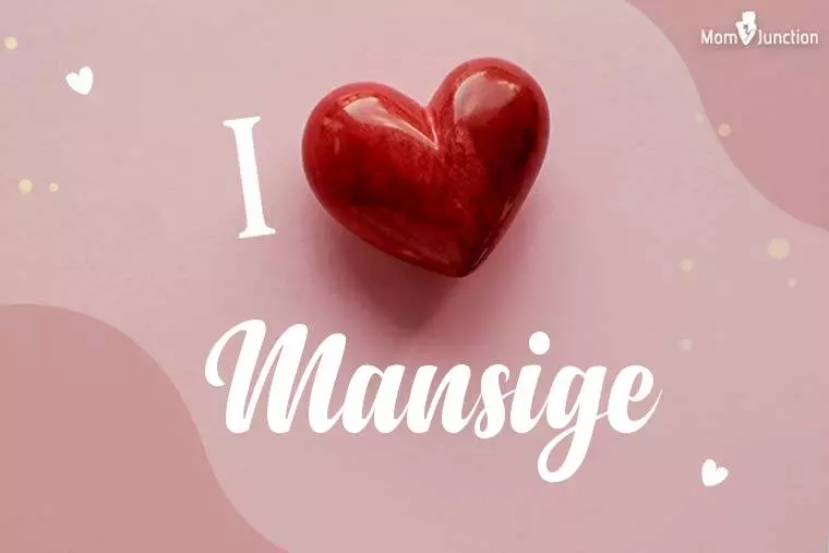 I Love Mansige Wallpaper