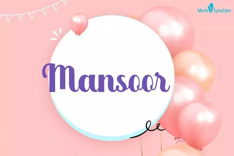 Mansoor Birthday Wallpaper