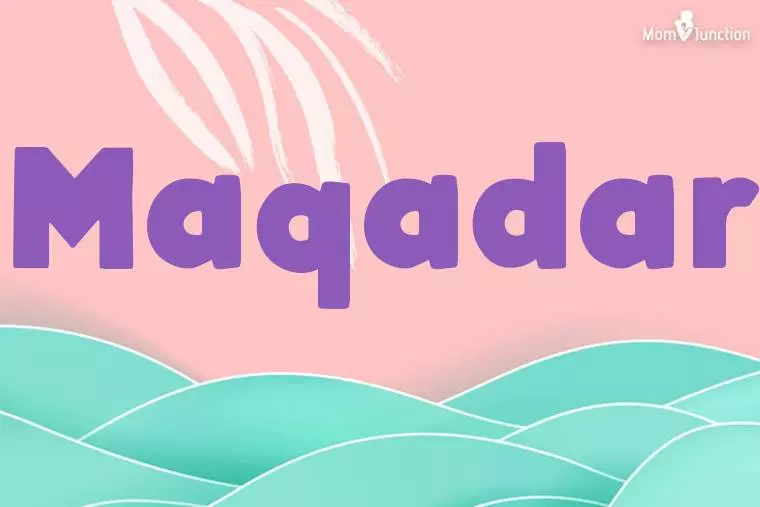 Maqadar Stylish Wallpaper