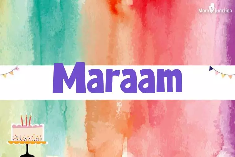 Maraam Birthday Wallpaper