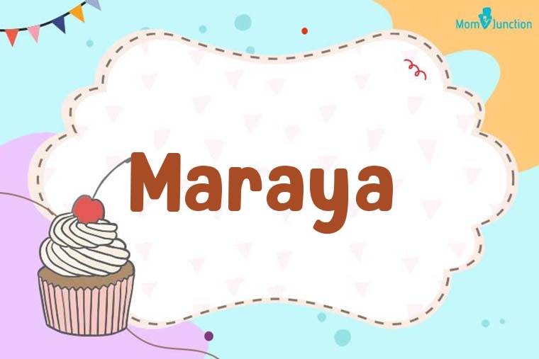 Maraya Birthday Wallpaper
