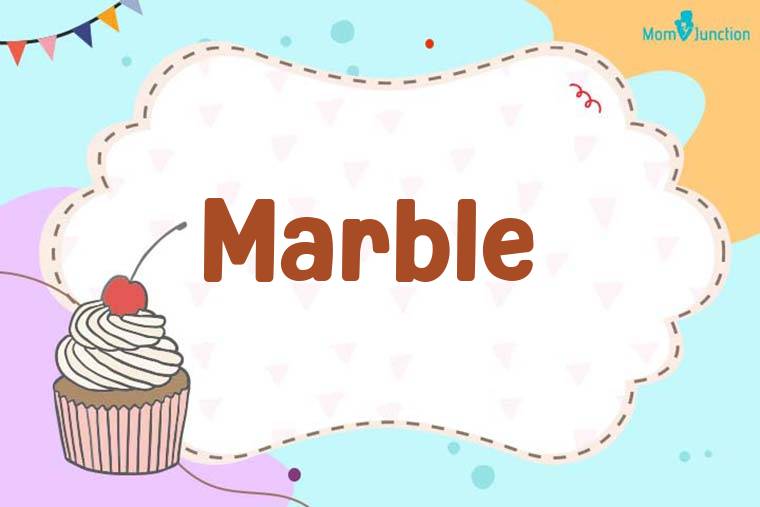Marble Birthday Wallpaper