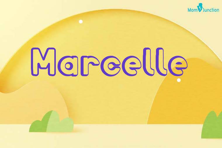 Marcelle 3D Wallpaper