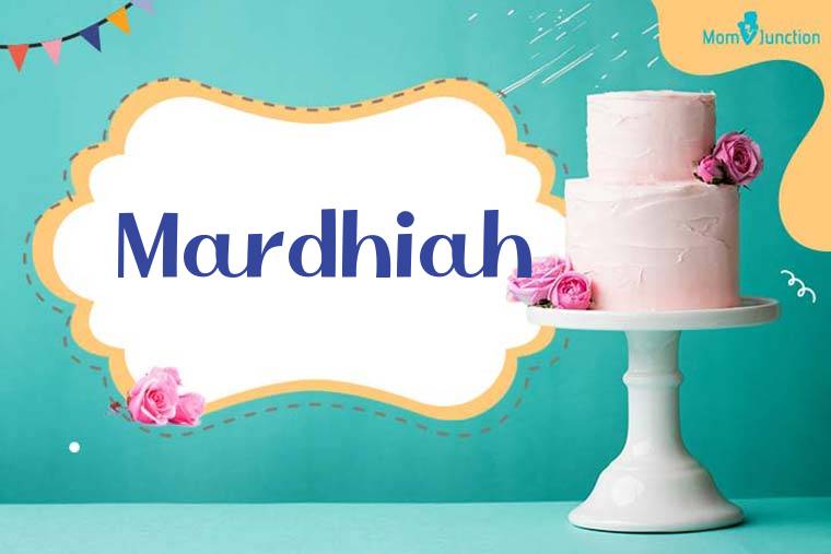 Mardhiah Birthday Wallpaper