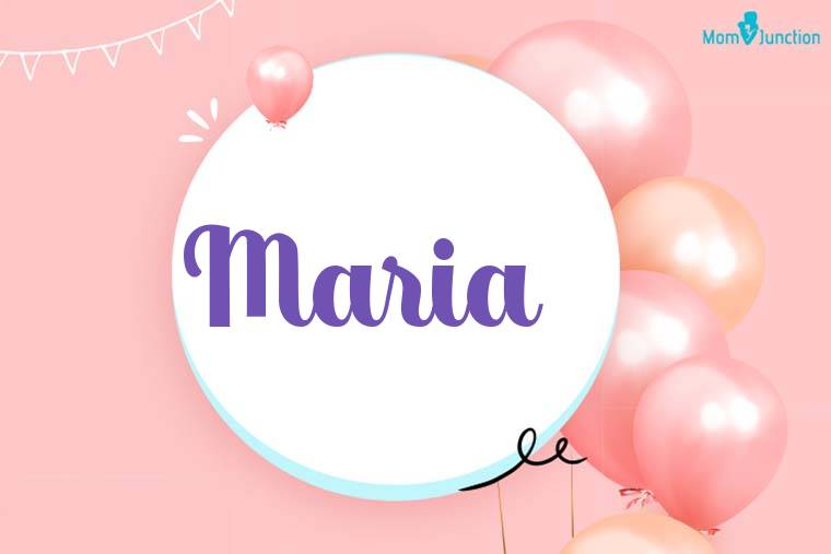 Maria Birthday Wallpaper