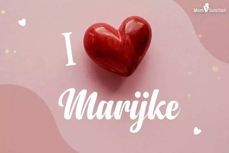 I Love Marijke Wallpaper