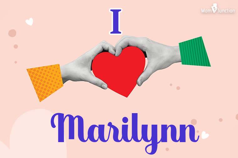 I Love Marilynn Wallpaper
