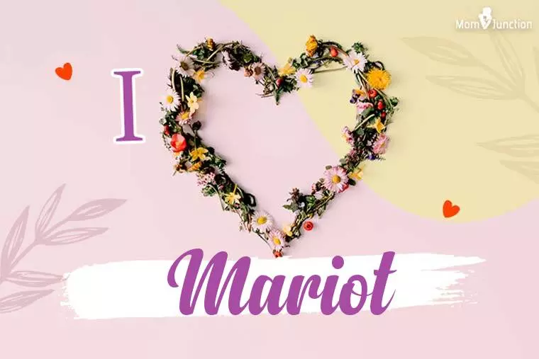 I Love Mariot Wallpaper