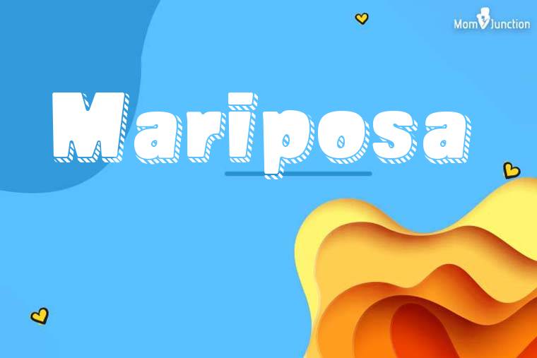 Mariposa 3D Wallpaper