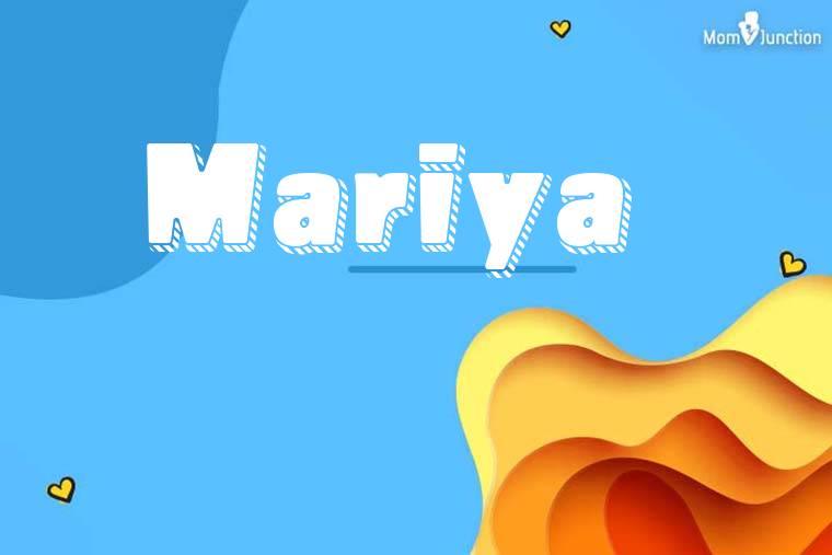 Mariya 3D Wallpaper