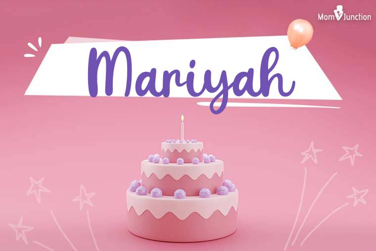 Mariyah Birthday Wallpaper