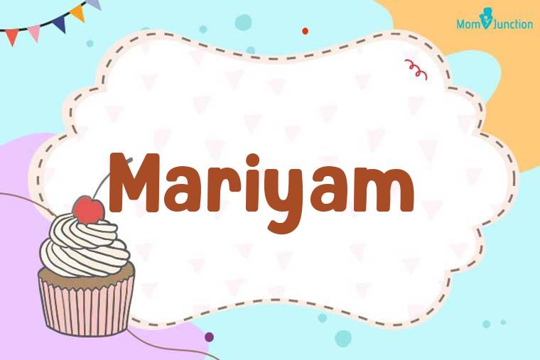 Mariyam Birthday Wallpaper