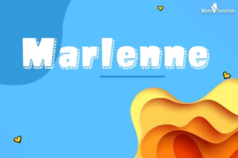 Marlenne 3D Wallpaper