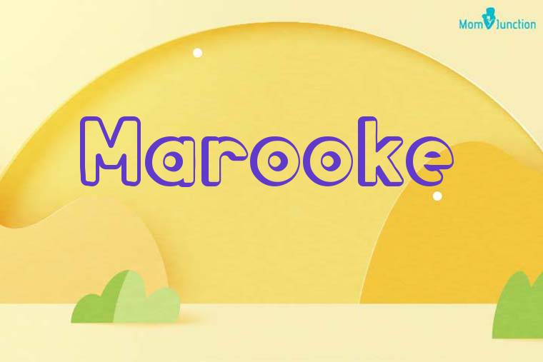 Marooke 3D Wallpaper