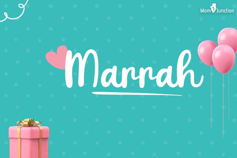 Marrah Birthday Wallpaper