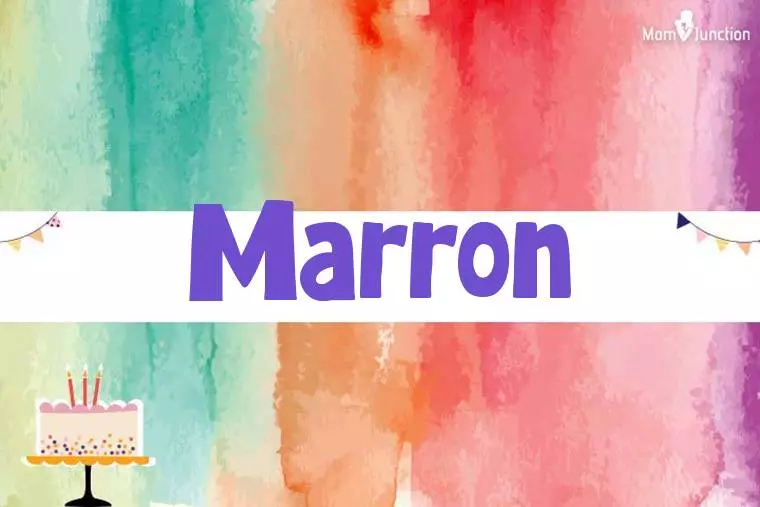 Marron Birthday Wallpaper