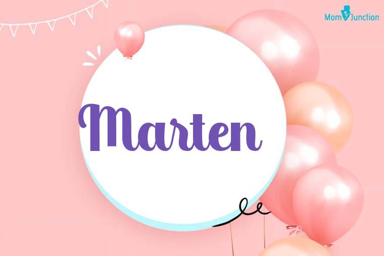 Marten Birthday Wallpaper