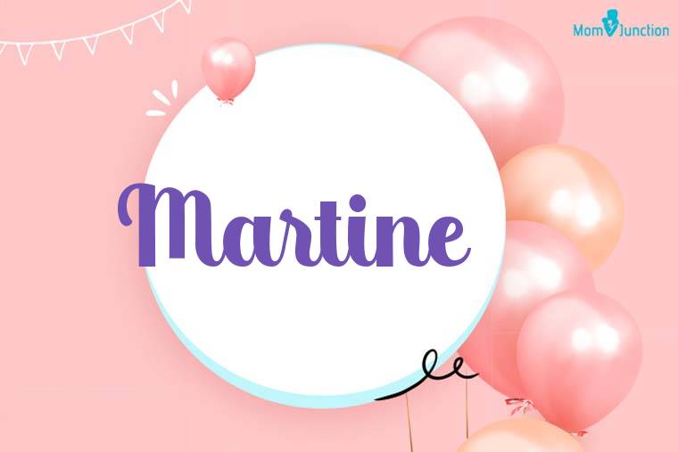 Martine Birthday Wallpaper