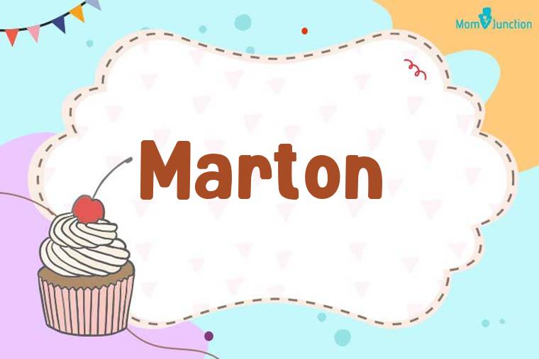 Marton Birthday Wallpaper