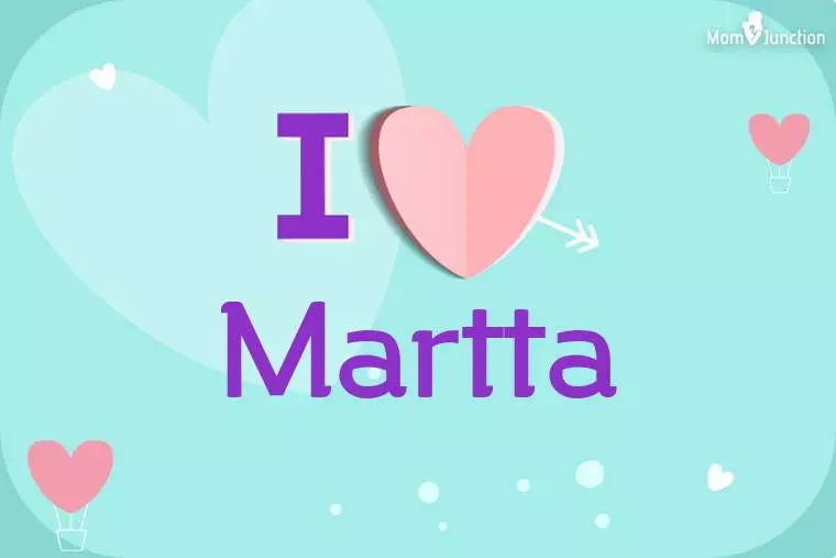 I Love Martta Wallpaper