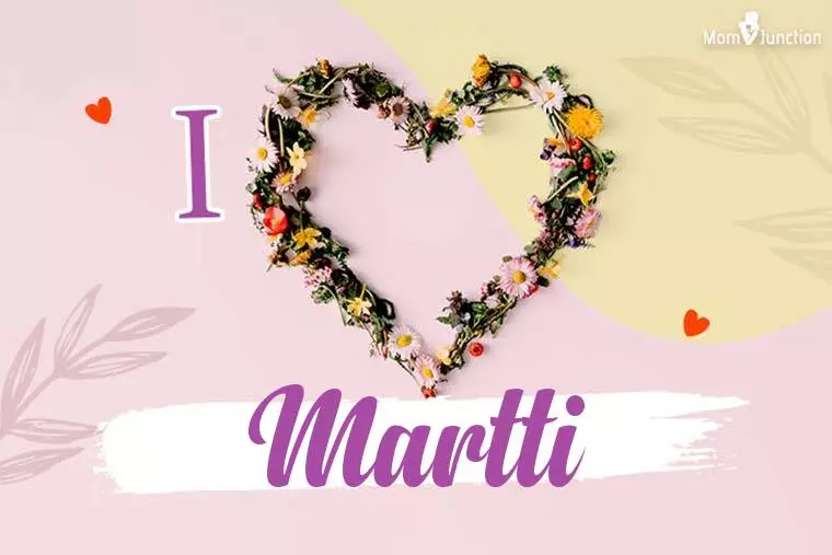 I Love Martti Wallpaper