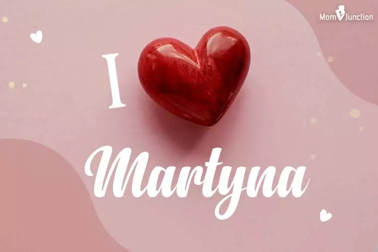 I Love Martyna Wallpaper