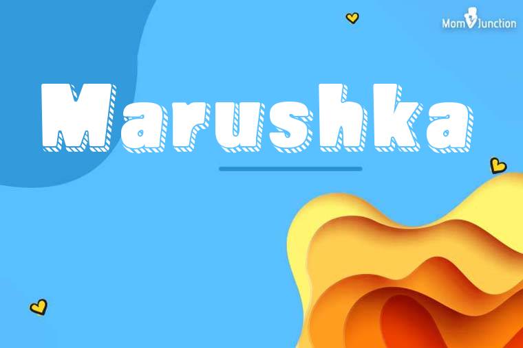 Marushka 3D Wallpaper