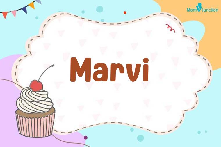 Marvi Birthday Wallpaper