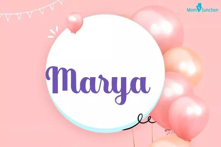 Marya Birthday Wallpaper