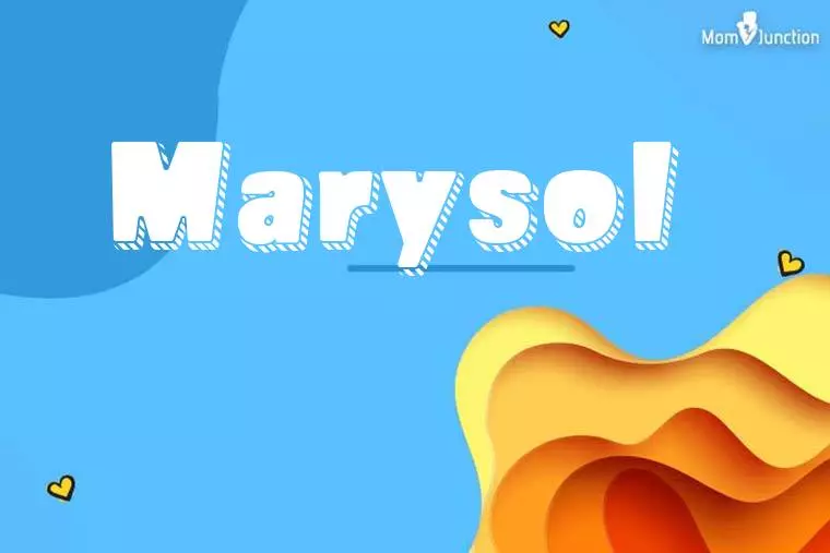 Marysol 3D Wallpaper