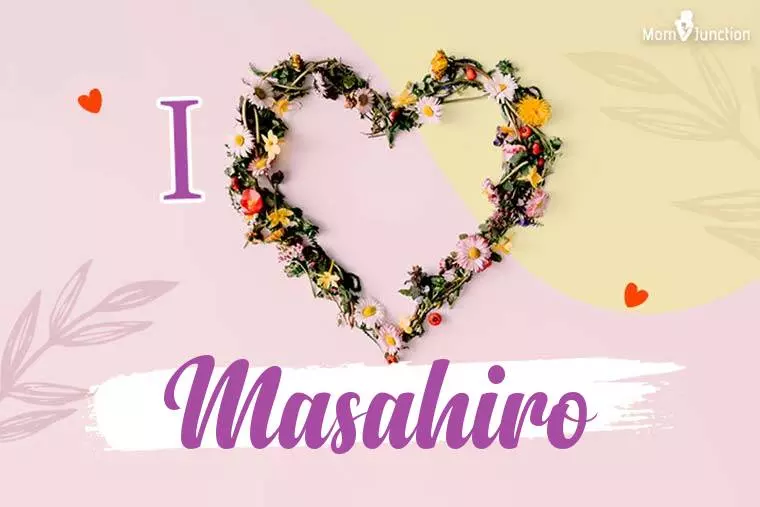 I Love Masahiro Wallpaper