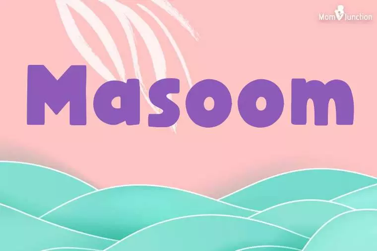 Masoom Stylish Wallpaper