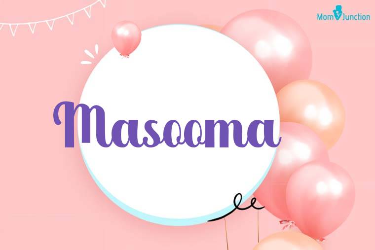 Masooma Birthday Wallpaper