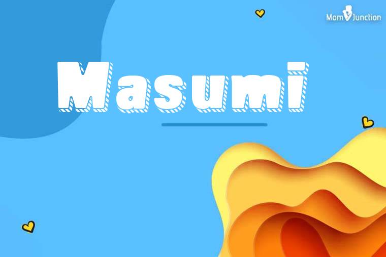 Masumi 3D Wallpaper