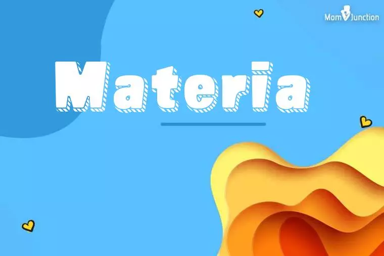 Materia 3D Wallpaper