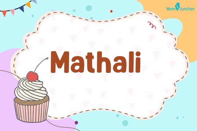 Mathali Birthday Wallpaper