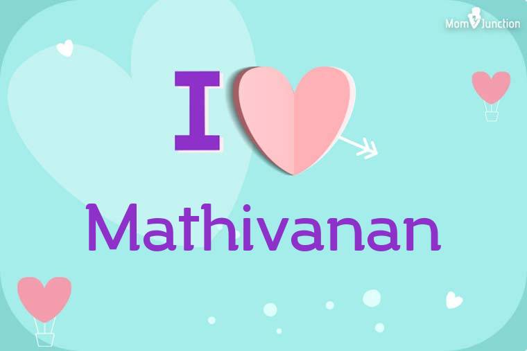 I Love Mathivanan Wallpaper