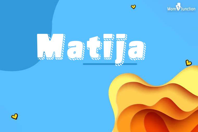 Matija 3D Wallpaper