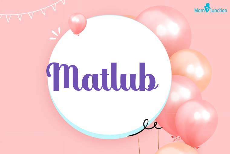 Matlub Birthday Wallpaper