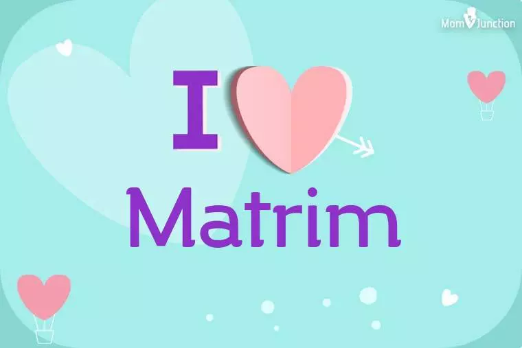 I Love Matrim Wallpaper