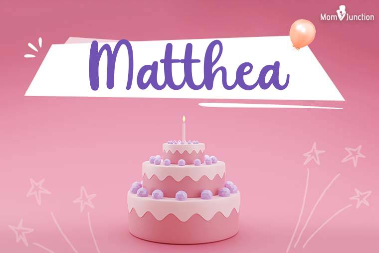 Matthea Birthday Wallpaper